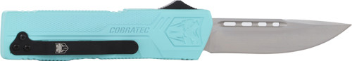 Cobratec Lightweight Otf - Mint Blue 3.25" Drop Point