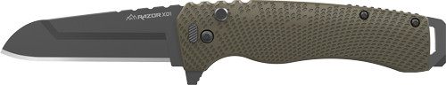 Outdoor Edge Razor Xd1 3" - Folder Edc Tan/black Sheepfoot