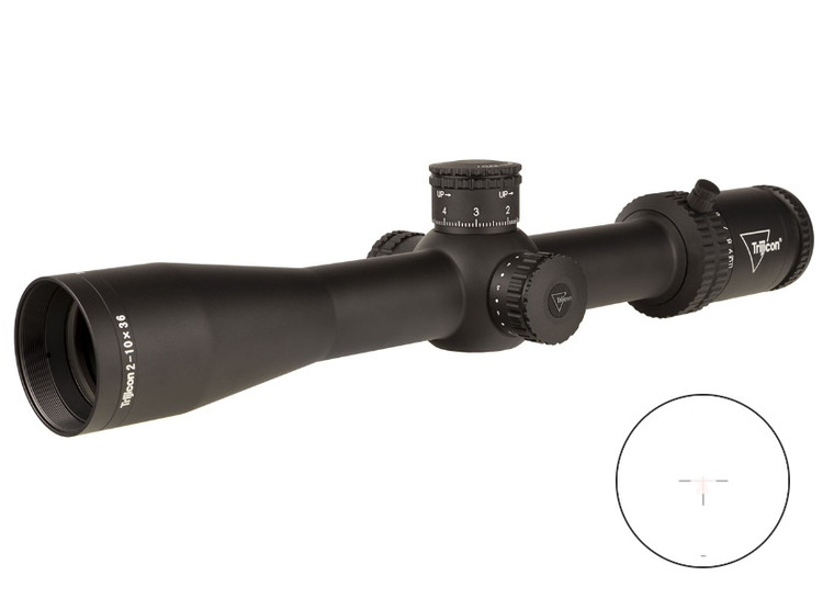 Trijicon Credo 2-10x36 Blk Mrad Pt Ffp