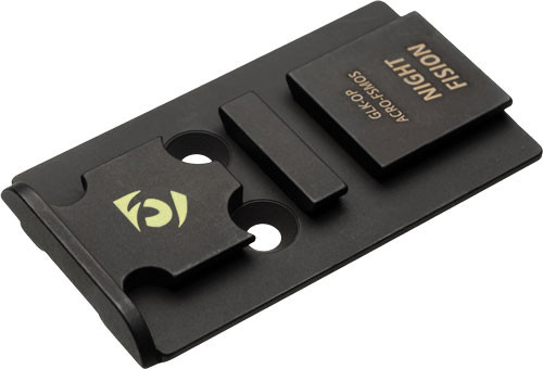 Night Fision Optic Plate Acro - To Glock Full Size Mos