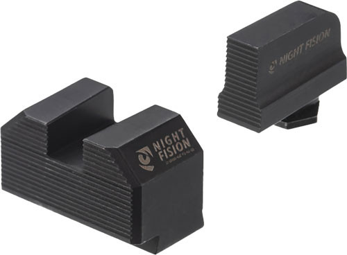 Night Fision Optic Plate & - Blank Sights Eps Carry 43x Mos
