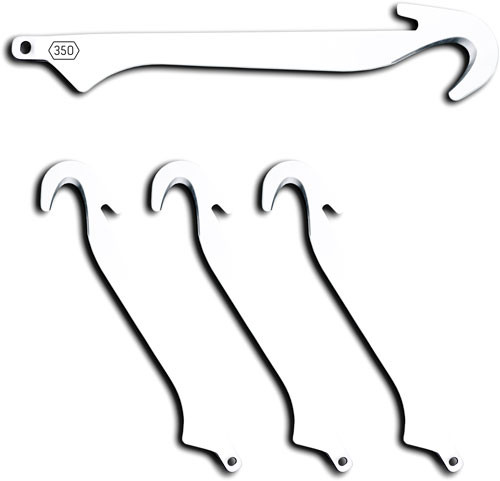 Outdoor Edge Replacement Blade - Gutting Blade Pack 4 Blades