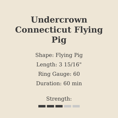 Undercrown Connecticut Flying Pig