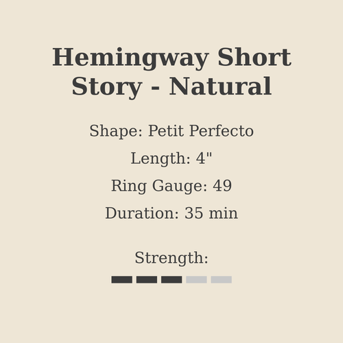 Hemingway Short Story - Natural