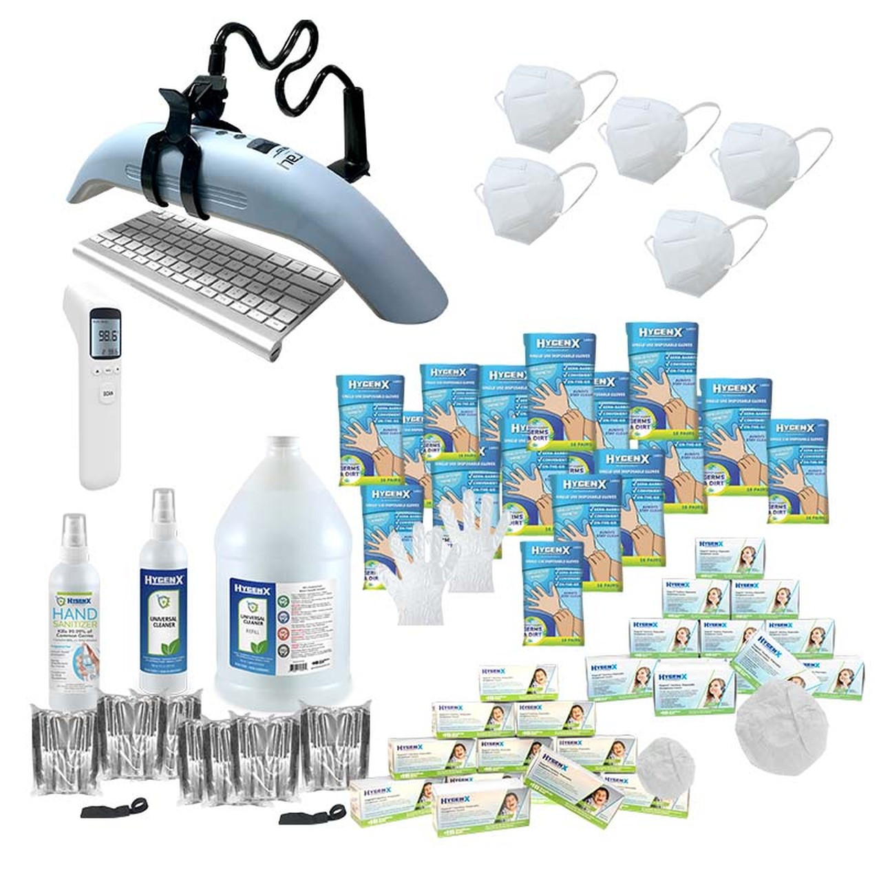 HygenX™ Clean & Healthy Deluxe Kit - HygenX - Disposable