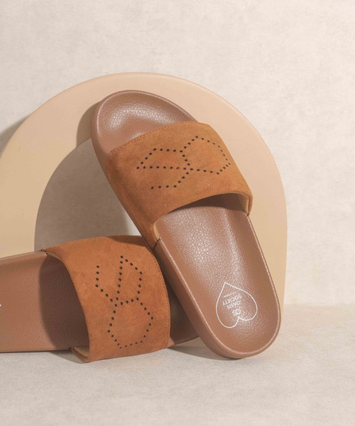 The Journey  Perforated Slides Women's Sandal