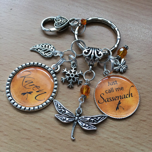 Just Call Me Sassenach Keyring Design 2