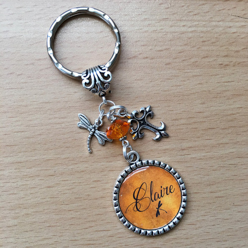 Dragonfly Keyring