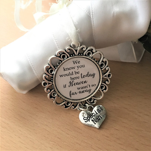 Bouquet Memorial Charm