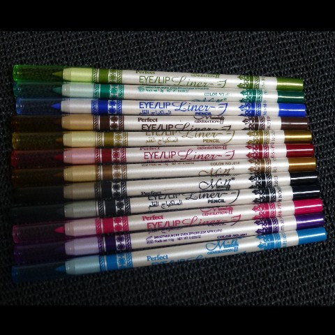 Shimmer Eyeliner Pens Set of 12 Colours