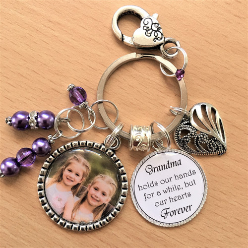 Grandma Holds Our Hands Keyring Grandma Holds Our Hands Keyring