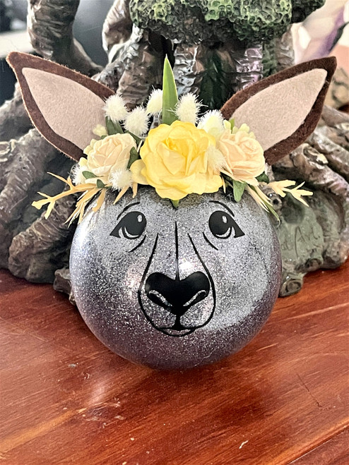 Christmas Bauble Kangaroo 1 Christmas Bauble Kangaroo 1