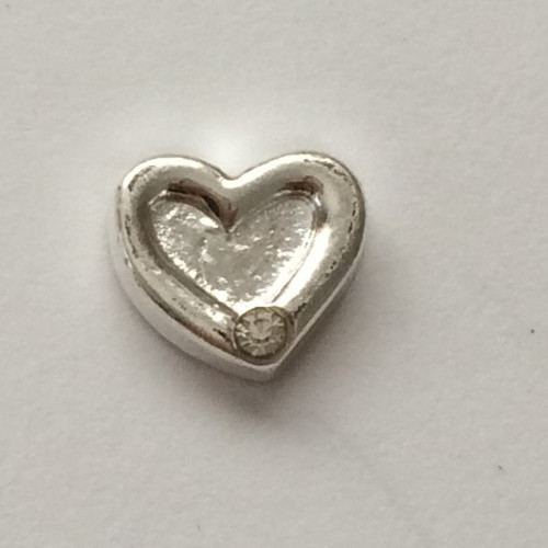 Silver Heart Charm