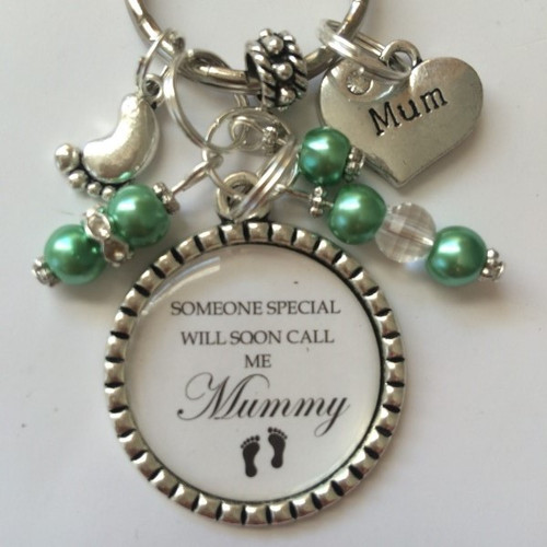 "Someone special will soon call me Mummy" Keyring "Someone special will soon call me Mummy" Keyring