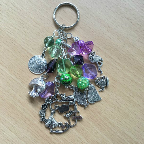 Alice in Wonderland Chunky Bag Charm