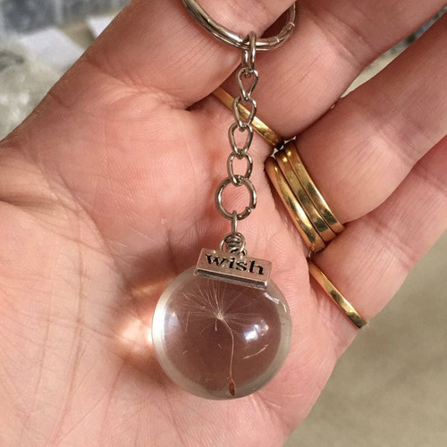 Dandelion Wish Keyring Dandelion Wish Keyring
