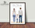 Our Family  Digital Print Our Family  Digital Print