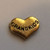 Grandkids Heart Charm Gold