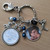 Baby Boy Birth Date Keyring
