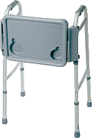 Medline G07850M Guardian Walker Folding Flip Tray Medical Mega