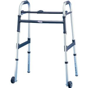 Invacare 6291JR5F DualRelease Junior Paddle Walker with 5" Fixed