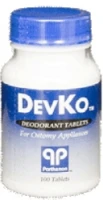 Shop Parthenon DEVKO - Devko Charcoal Deodorant Tablets 100/Bottle ...