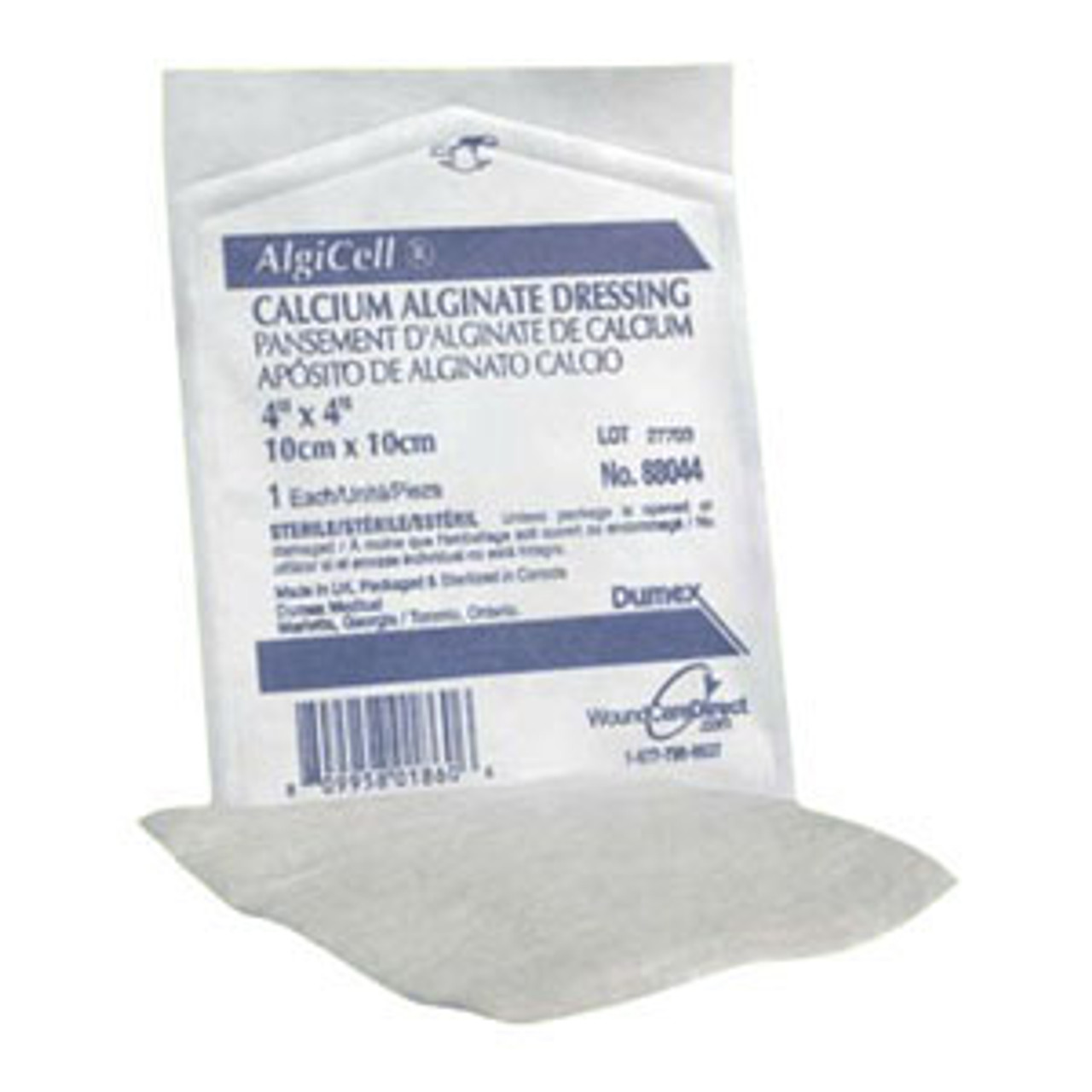 Gentell Calcium Alginate Dressing 2 x 2 inch Square GEN-13200