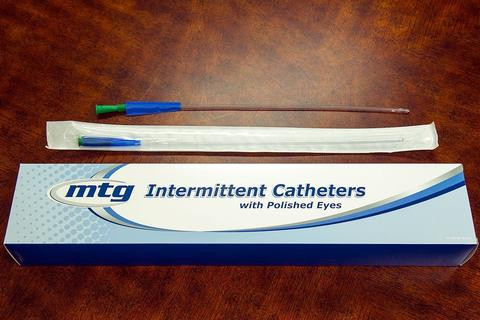 HR Pharmaceuticals 71114 MTG Straight Tip Male Intermittent Catheter