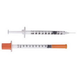 Shop BD 328418 - Insulin Syringe with Needle Ultra-Fine 1 mL 31