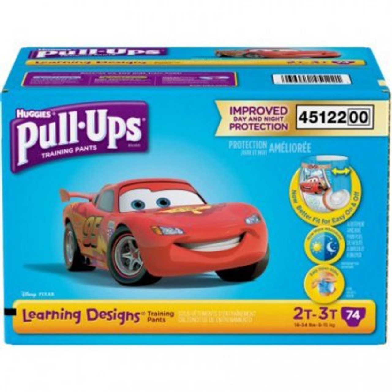 Pull-Ups Learning Designs Boys' Potty Training Pants 2T-3T (16-34