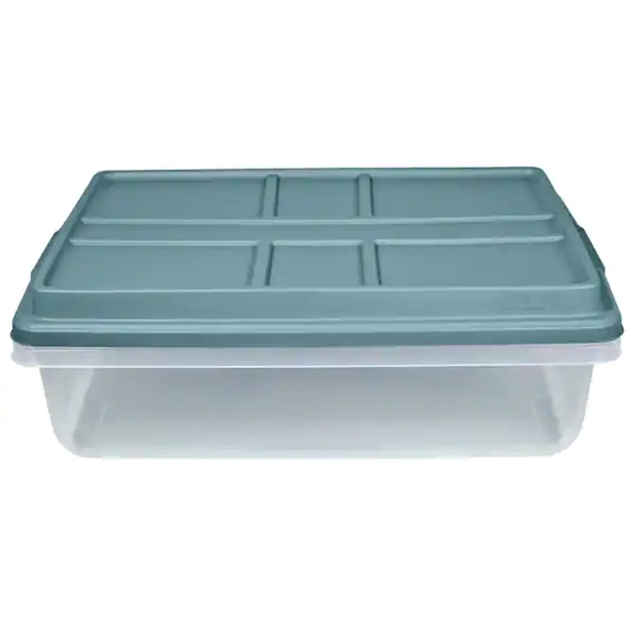 Hefty 32 Quart Hi Rise Clear Storage Bin