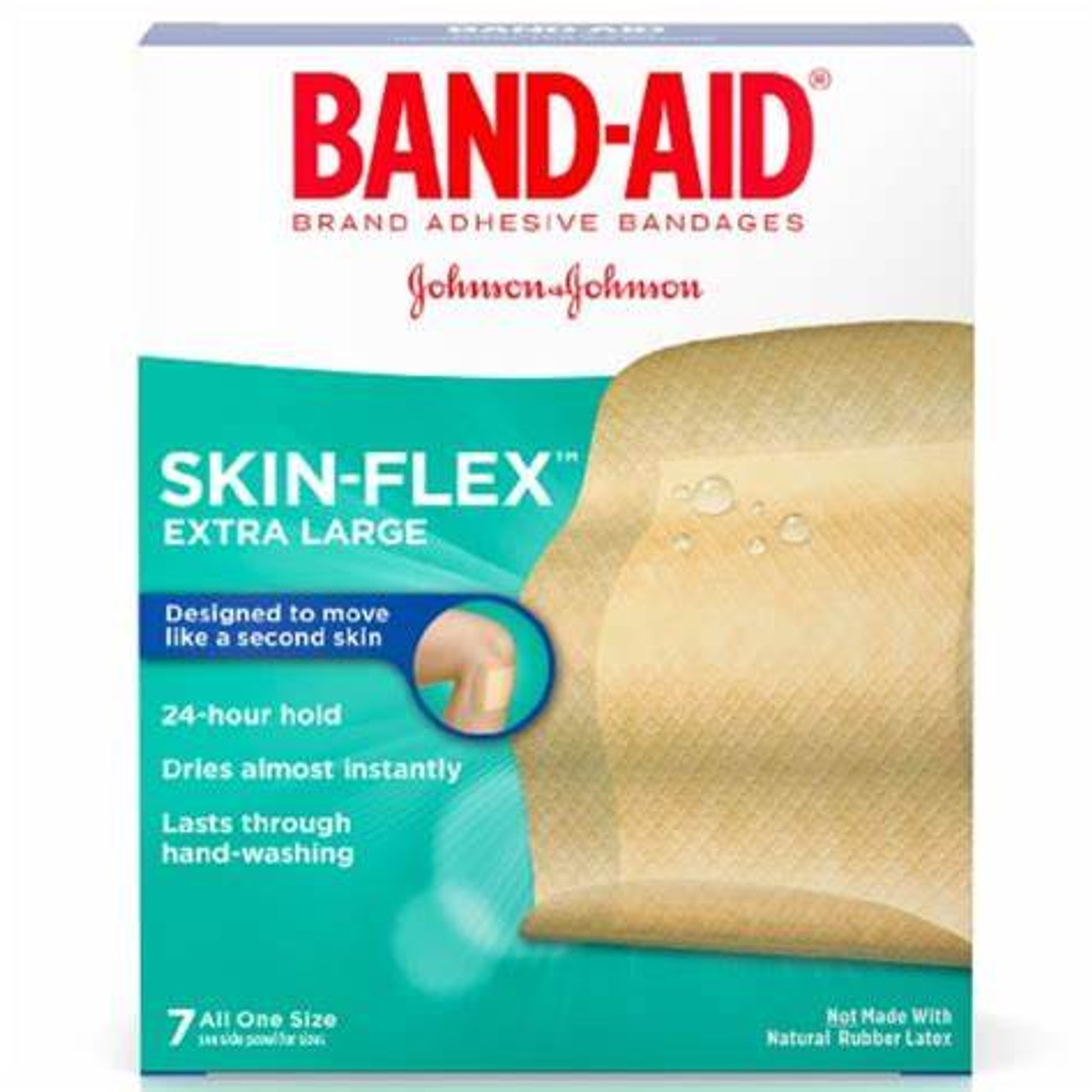 Band-Aid Skin-Flex Adhesive Bandages All One Size