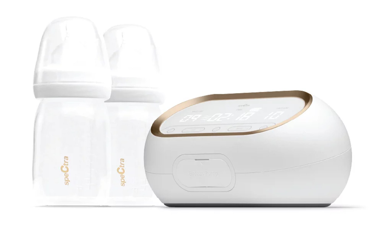 Spectra Dual Compact Portable Electric Breast Pump Set