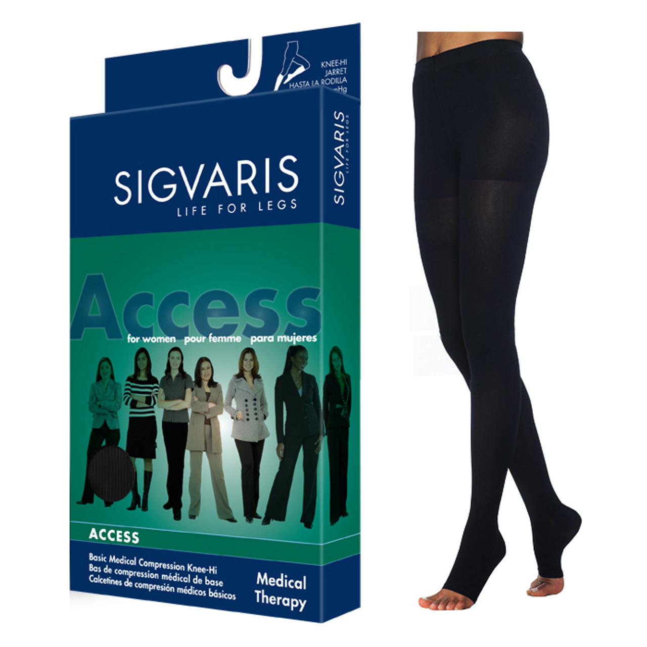 Sigvaris Dynaven Medical Legwear - Women's 20-30mmHg Compression