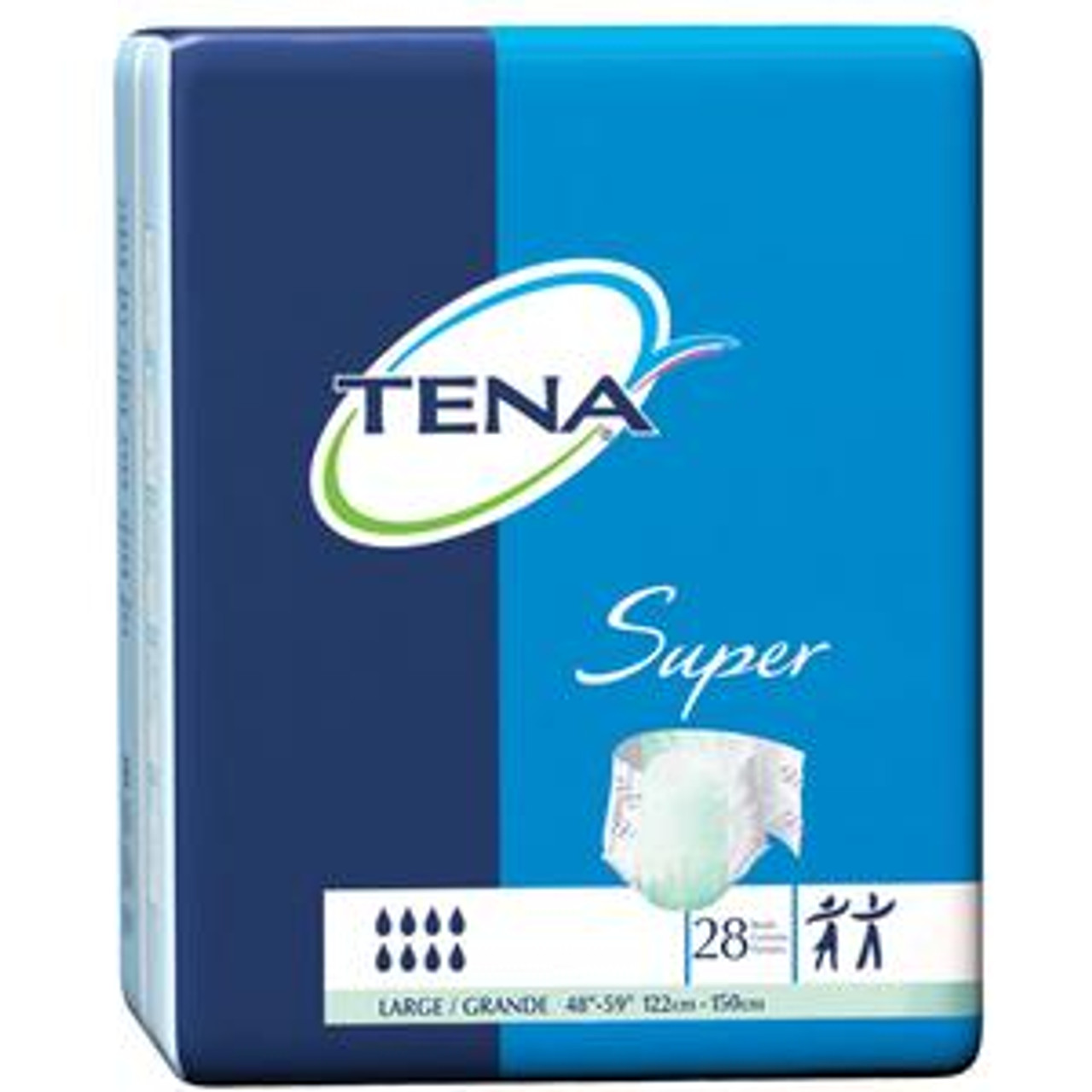 TENA Ultra Heavy Breathable Absorbency Adult Incontinence Brief