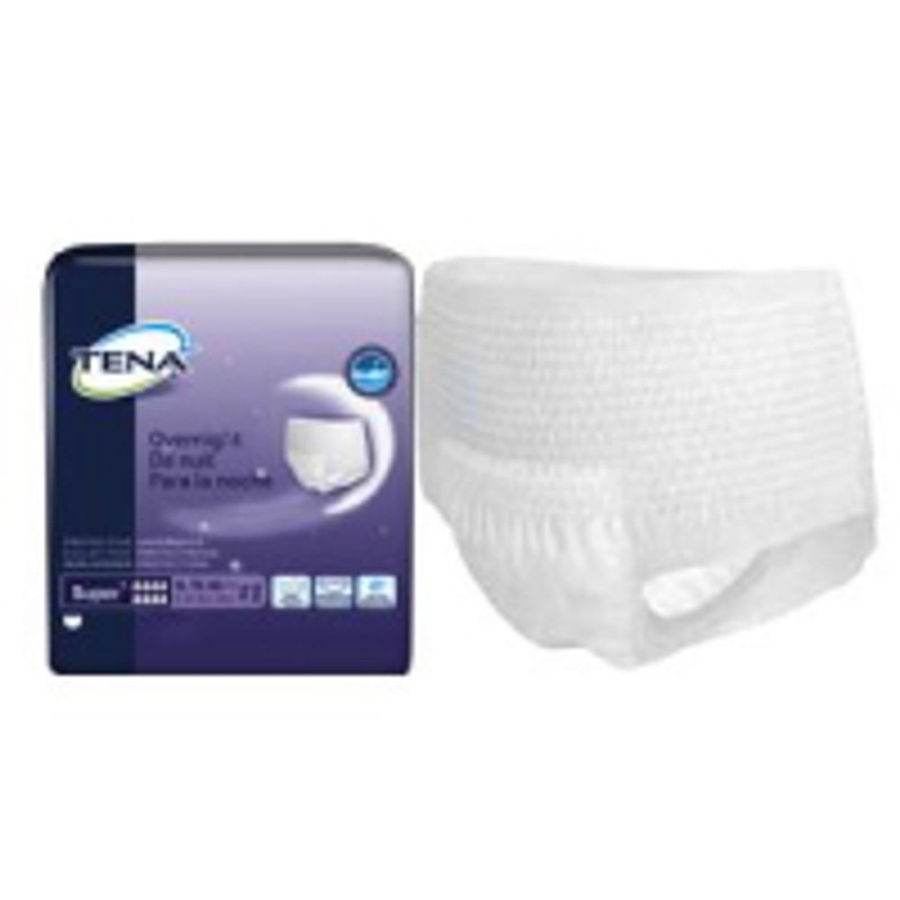 Essity 72427 - Unisex Adult Absorbent Underwear TENA® ProSkin™ Overnight  Super Protective Pull On with Tear Away Seams X-Large Disposable Heavy  Absorbency - Medical Mega