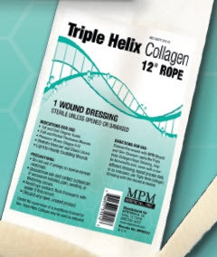 Collagen Rope MPM MP00312 - Triple Helix Collagen Dressing Without Border Collagen 12 ...