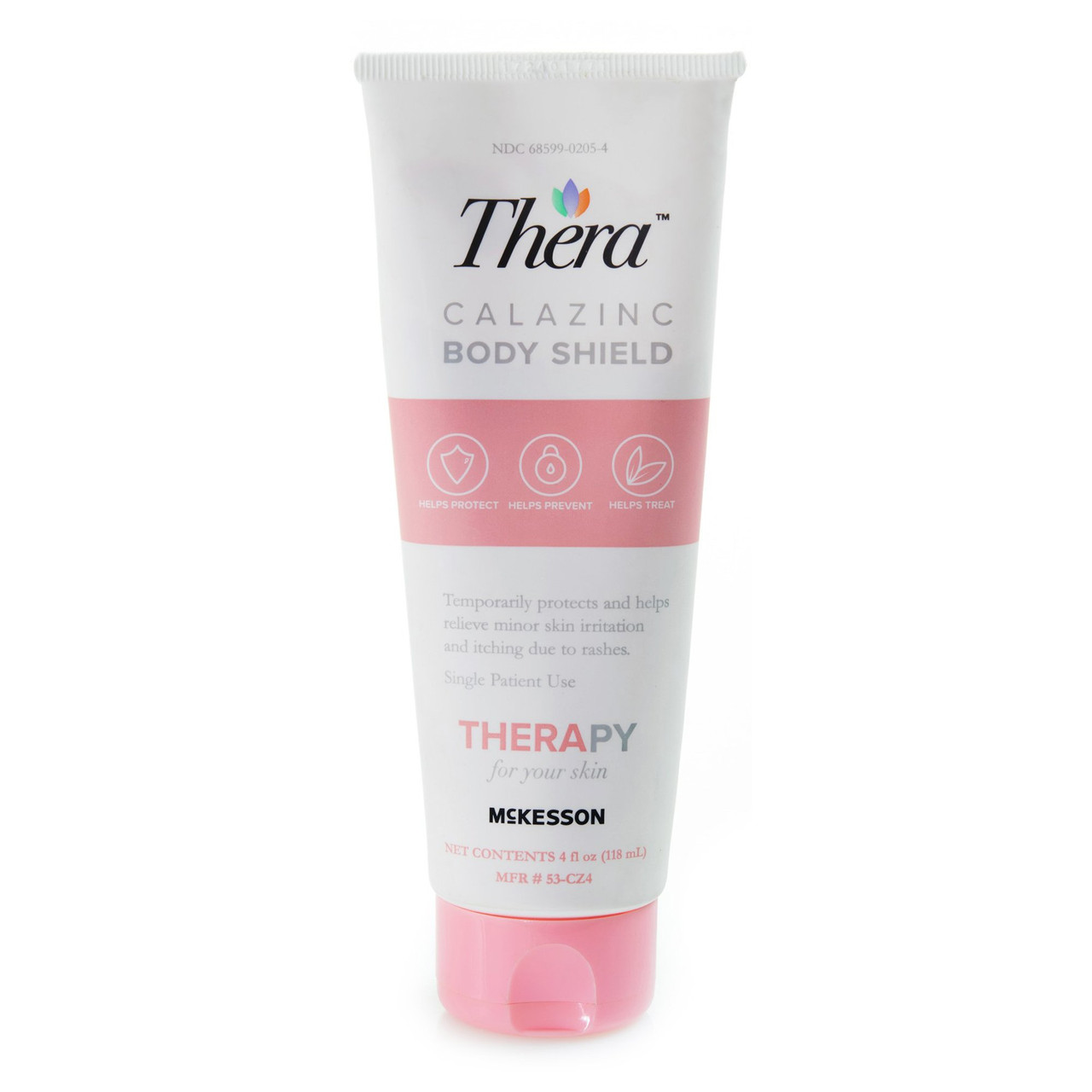 McKesson 53-CZ4 - Skin Protectant Thera® Calazinc Body Shield 4 oz ...