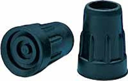 Carex Health A718-00 - Cane Tips, 3/4", Black