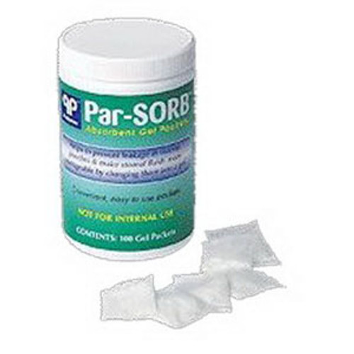 Parthenon PARSORB - Par-Sorb Absorbent Gel Packets, 100 Per Jar