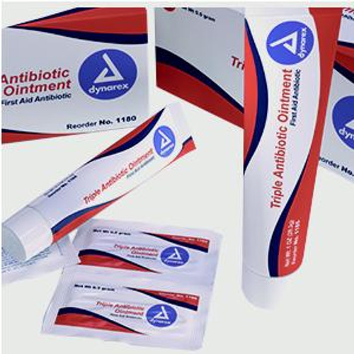 Dynarex 1185 - Triple Antibiotic Ointment, 1 oz. Tube