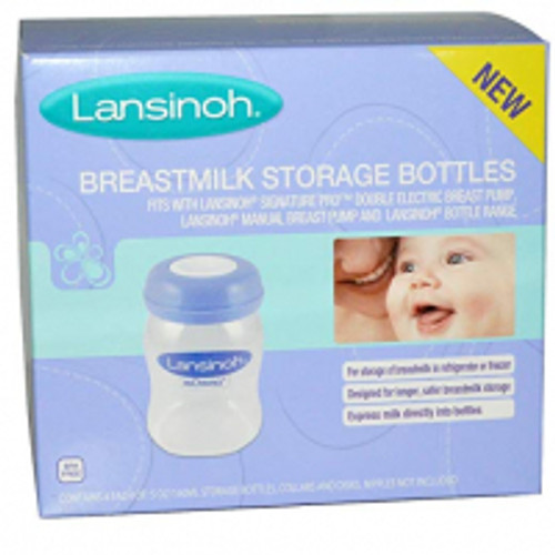 Emerson 71054 - Lansinoh Breastmilk Storage Bottles, 5 oz