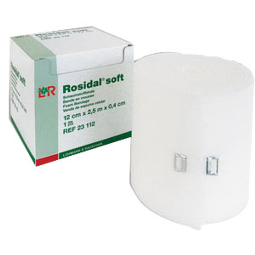 Lohmann & Rauscher 23113 - Rosidal Soft Foam Padding Bandage 6" x .16" x 2.7 yds.