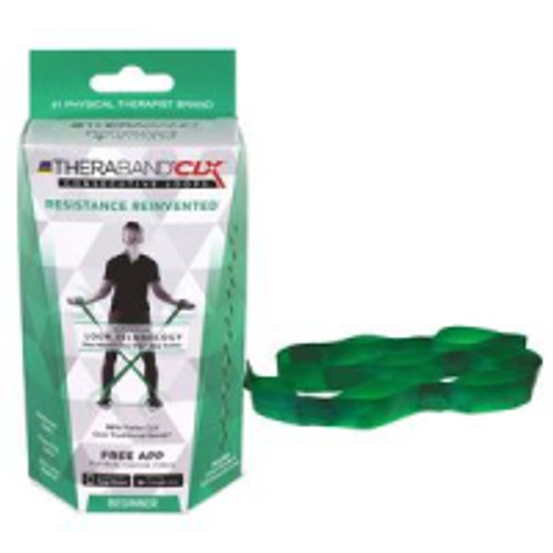 Hygenic 13007 - TheraBand CLX, Beginner, 5', Green