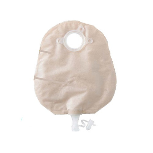 ConvaTec 413435 - Natura+ Urostomy Pouch with Soft Tap, Transparent with 1-Sided Comfort Panel, 1-1/4"