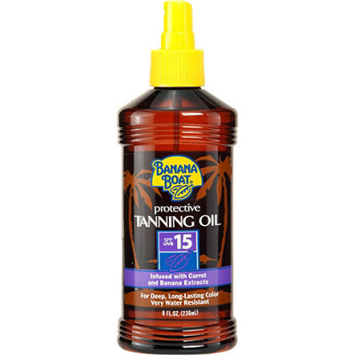 Energizer Personal Care 10402 - Banana Boat Tanning Oil, Protective, SPF 15 8 fl oz