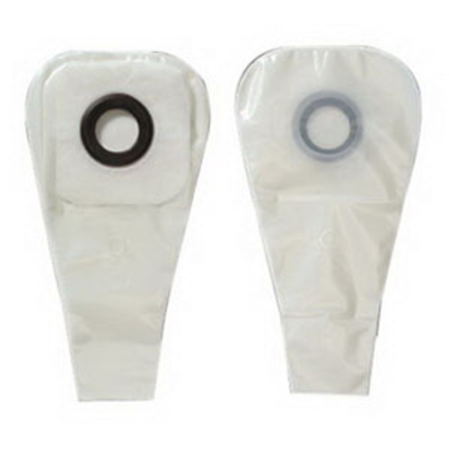 Hollister 3222 - Ostomy Pouch Karaya 5 One-Piece System 12 Inch Length 5/8 Inch Stoma Drainable Convex, Pre-Cut