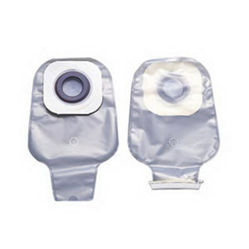 Hollister 3604 - Colostomy Pouch Karaya 5 One-Piece System 12 Inch Length 1-1/2 Inch Stoma Drainable Convex, Pre-Cut