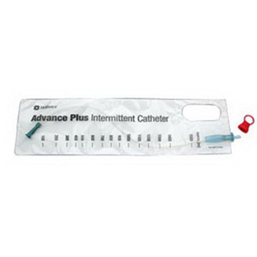 Hollister 95124 - Intermittent Closed Catheter Advance Plus™ Coude Tip 12 Fr. Without Balloon PVC