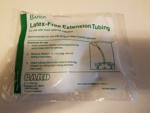 Bard 150615 - Tube, Leg Bag Extension Bard® 18 Inch Tube and Adapter, Reusable, Nonsterile